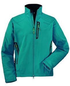 Schöffel Flexjacket M - 48-56 - mykonos blue - robuste Herren Softshelljacke
