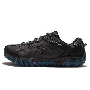 Merrell All Out Blaze Vent Gore-Tex Grey Blue Mens Outdoors Hiking Shoes ML32803
