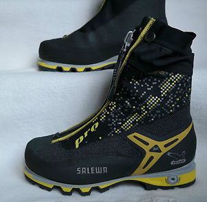 SALEWA WANDERSCHUHE Reissverschluss Gr,44,5UK10 Pro Vertical Schuhe yellow black