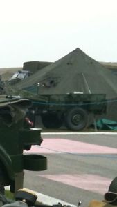 military tent