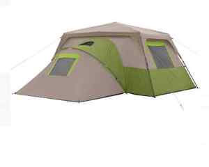 Family Camping Tent 11 Person 3 Room Instant Cabin Outdoor Canopie Big Space