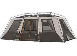Instant Cabin Tent 3 Room 12 Person Family Camping Sun Shade River Fishing Camp