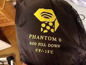Mountain Hard wear Phantom 0 zero sleeping bag 800 fill down - Mountaineering