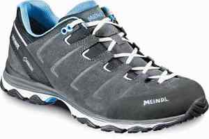 Meindl Melbourne Lady GTX, Gr. 5 (38), Neu, UVP 159,95 €, Anthrazit/Hellblau
