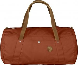 FJALLRAVEN Classic Duffel Bag No 4. durable,waxed fabric with straps Autumn Leaf