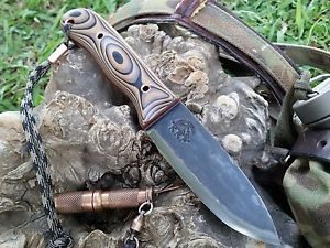 KRF Custom Bushcraft/Survival/Camping Knife Tribute GEN2 USA Made!