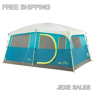 Camping Tent 8 Person With Closet Outdoor Family Fast Pitch Cabin Tent