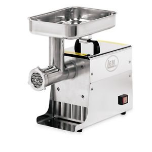 LEM 8 Lb .35 HP Stainless Steel Electric Meat Grinder