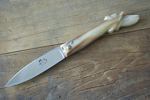 Das Capucin 13 cm geflammt Hornspitze,  Jagdhund                      laguiole