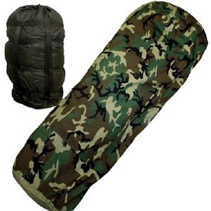 US Army Goretex MSS Modular Sleeping bag System Schlafsack Woodland camouflage