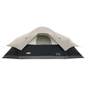 Coleman 8-Person Red Canyon Tent Black