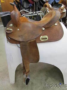 Circle Y Proven NBHA Barrel Saddle 15 1/2" Used