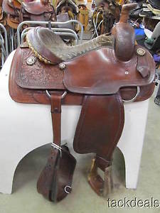 Corriente Roping Saddle 14 1/2" Roper 14 1/2" Lightly Used
