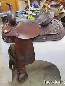 Circle Y Original Park & Trail Saddle 16" Lightly Used NICE
