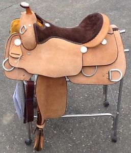 Original Billy Cook Training / Work Saddle 16 inch seat