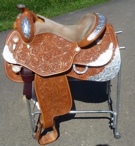 Circle Y Show Saddle 16"