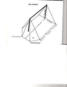 RK Lodges 10X10 bell back tent