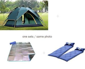 Ky14 Safety Travel Portable Automatic Tent Double Bunk Outdoor family camping