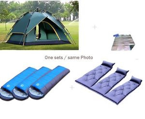 Ky15 Safety Travel Portable Automatic Tent Double Bunk Outdoor family camping