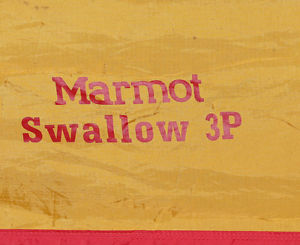 Marmot Swallow 3 Person Tent w/footprint-Rare!!