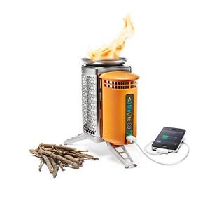 BioLite Wood Burning Campstove with FlexLight and Portable Grill. Super Saving!