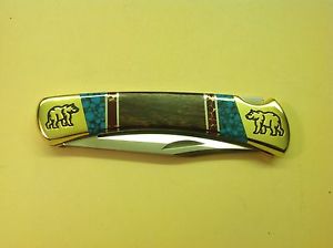 Buck - Brain Yellowhorse Mod. 110 Custom Taschenmesser