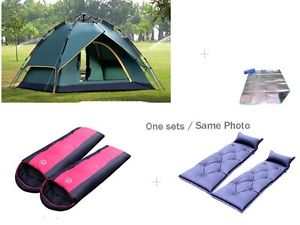 Ky16 Safety Travel Portable Automatic Tent Double Bunk Outdoor family camping