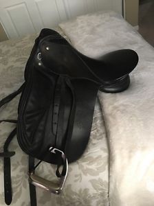 17" Used Schleese Dressage Saddle