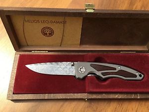 Böker Helios Leo I - Damast Messer -  Markus Balbach Damastklinge