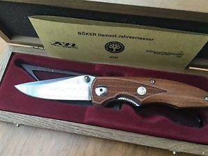 Böker Damast Jahresmesser 2003