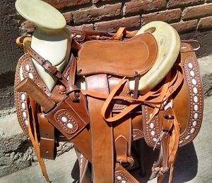 16" Montura Charra Mexican Charro Saddle