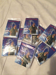 NEW WATERPROOF RAIN PONCHO BULK WHOLESALE - COAT CAPE MAC 4 FESTIVALS CLEAR & YE