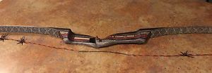 Black Widow PMA II Take Down Recurve Bow (Rattle Snake Inlay On Limbs)