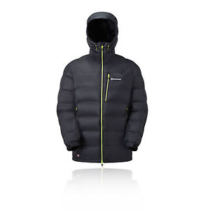 Montane Ice 2.0 Mens Black Water Resistant Hooded Warm Outdoors Jacket Top