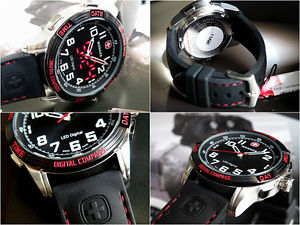 Wenger LED Compass Watch + Wenger Swiss Army Knife