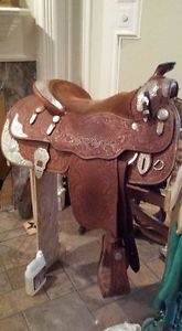 Billy Royal Limited Edition 16" Western Show Saddle FQHB **PRICE REDUCED**