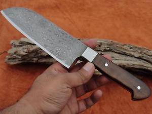 Küchen Messer, Damast Küchen Messer, 352 Lagen. Torsion Muster 410