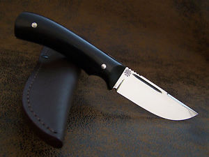 BULAT CUSTOM Exklusives Outdoor / Jagdmesser Zlatoust Messer, N690 Stahl 61-HRC