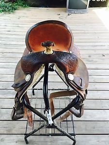 14" Circle Y barrel saddle