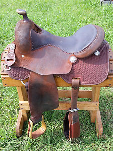 16" Spur Saddlery Reining Colt Saddle (Made in Texas) Reiner