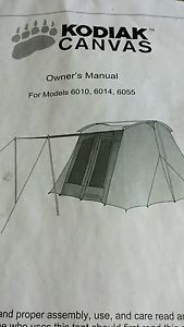Kodiak Canvas Tent - 6051 Six-Person 10 x 10 Ft. Tent - Hydra-Shield