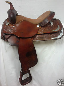 Circle Y Used 16" " Show Collection" Show Saddle Regular Quarter Bars