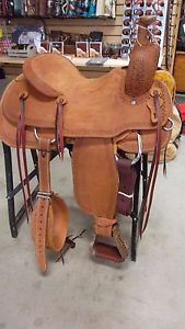 16" ROCKING T RANCH CUTTING WESTERN SADDLE #1-742
