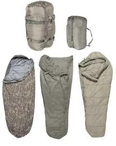 ARMY ISSUE ACU DIGITAL FOLIAGE GREY MILITARY SLEEP SYSTEM 5 PART SLEEPING BAG