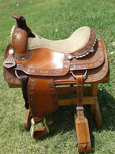 17" Saddlesmith Dale Fredricks Roping Saddle (Made in Texas) Roper