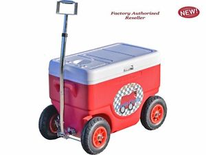 Best Cruzin Cooler Trailer Red Beach Delight New