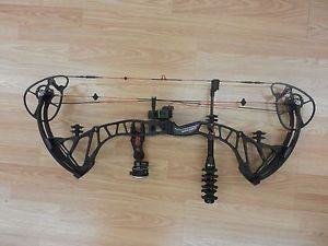 Bowtech RPM 360 R/H 70lb. Loaded and ready to shoot.