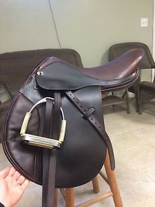 Tad Coffin 17.5 Inch A5 Close Contact Jumping Saddle