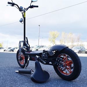 Black ROAD KING BLACK Electric Scooter 1000w high speed powerfull Eco-Friendly
