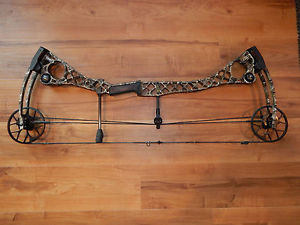 Mathews No Cam HTR Right Hand 70/27.5, 28 or 29" Draw Lost Camo